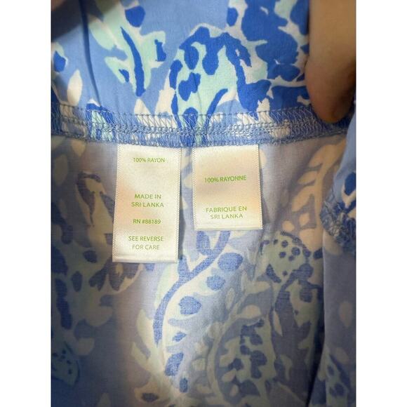 Lilly Pulitzer Bal Harbor palazzo pants size L - Picture 3 of 4